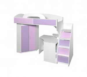 Комплект с верхней кроватью Мурка-МДФ