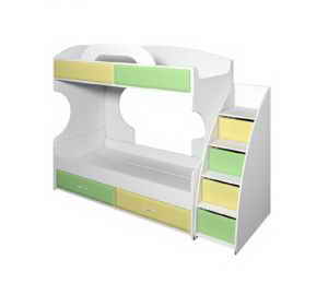 Кровать двухъярусная Мурка-МДФ