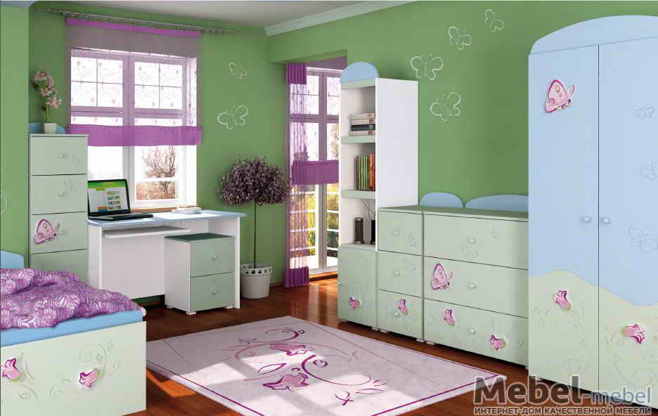 ДЕТСКАЯ КОМНАТА SECRET GARDEN