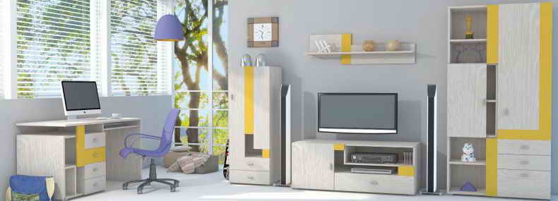 Стильная детская комната ALEX от Blonski