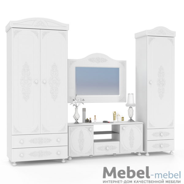 СТЕНКА ДЛЯ ГОСТИНОЙ №2 АССОЛЬ 